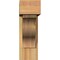 Ekena Millwork Funston Block Rough Sawn Bracket w/ Offset Brace, Western Red Cedar, 6"W x 18"D x 18"H BKT0604X18X18FST05RWR - alternate 2